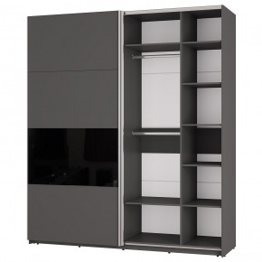 Шкаф-купе Харви ШКК-10 (графит) в Добрянке - dobryanka.ok-mebel.com | фото 3