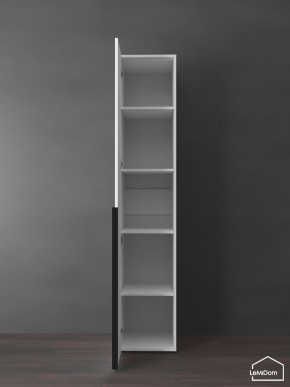 Шкаф Linnea MHR-1-2 2050х400х510 (Белый-М 11.1.2) в Добрянке - dobryanka.ok-mebel.com | фото 4