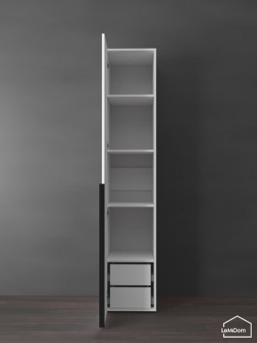 Шкаф Linnea MHR-1-4 2050х400х510 (Белый-М 11.1.1) в Добрянке - dobryanka.ok-mebel.com | фото 7