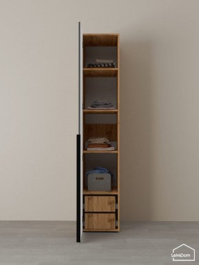 Шкаф Linnea MHR-1-4 2050х400х510 (ДВ-М 11.1.25) в Добрянке - dobryanka.ok-mebel.com | фото 6