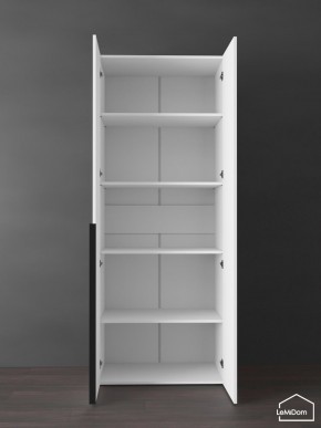 Шкаф Linnea MHR-2-2 2050х800х510 (Белый-М 11.1.2) в Добрянке - dobryanka.ok-mebel.com | фото 4