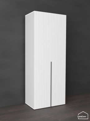 Шкаф Linnea MHR-2 2050х800х510 (Белый-М 11.1.2) в Добрянке - dobryanka.ok-mebel.com | фото