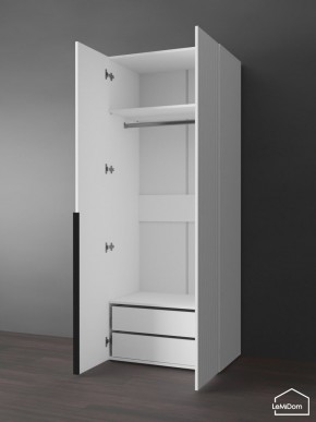 Шкаф Linnea MHR-2-3 2050х800х510 (Белый-М 11.1.2) в Добрянке - dobryanka.ok-mebel.com | фото 6