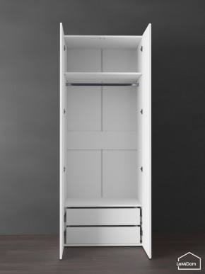 Шкаф Linnea MHR-2PO-3 2050х800х510 (Белый-М 11.1.2) в Добрянке - dobryanka.ok-mebel.com | фото 4