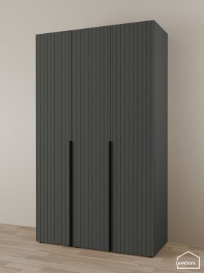 Шкаф Linnea MHR-3-1 2050х1200х510 (Графит-М 11.1.25) в Добрянке - dobryanka.ok-mebel.com | фото