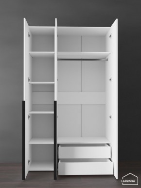 Шкаф Linnea MHR-3-2 2050х1200х510 (Белый-М 11.1.2) в Добрянке - dobryanka.ok-mebel.com | фото 6