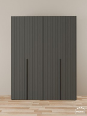 Шкаф Linnea MHR-4-1 2050х1600х510 (Графит-М 11.1.25) в Добрянке - dobryanka.ok-mebel.com | фото