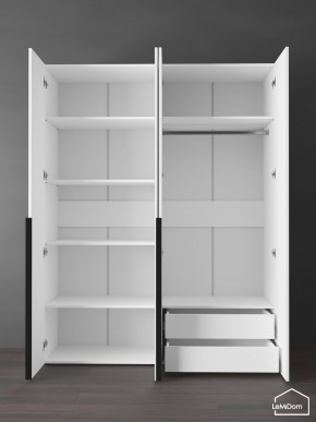 Шкаф Linnea MHR-4-2 2050х1600х510 (Белый-М 11.1.2) в Добрянке - dobryanka.ok-mebel.com | фото 5