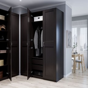 Шкаф МАКС однодверный, цвет Дуб Венге в Добрянке - dobryanka.ok-mebel.com | фото 4