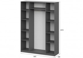 Шкаф платяной Даиго в Добрянке - dobryanka.ok-mebel.com | фото 3
