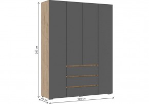 Шкаф платяной Элла в Добрянке - dobryanka.ok-mebel.com | фото 3