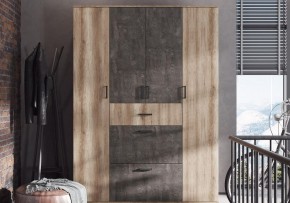 Шкаф платяной Паркинс в Добрянке - dobryanka.ok-mebel.com | фото 4
