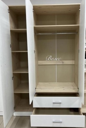 Шкаф "Милана" 3-х створчатый с 2 ящиками в Добрянке - dobryanka.ok-mebel.com | фото 2