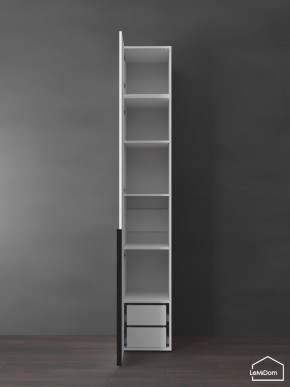 Шкаф с антресолью Linnea MHR-1A-4 2450х400х510 (Белый-М 11.1.1) в Добрянке - dobryanka.ok-mebel.com | фото 6