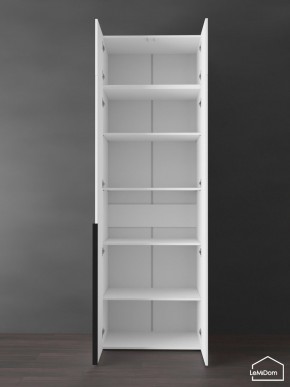 Шкаф с антресолью Linnea MHR-2A-2 2450х800х510 (Белый-М 11.1.2) в Добрянке - dobryanka.ok-mebel.com | фото 4
