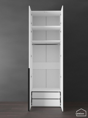 Шкаф с антресолью Linnea MHR-2A-3 2450х800х510 (Белый-М 11.1.2) в Добрянке - dobryanka.ok-mebel.com | фото 6