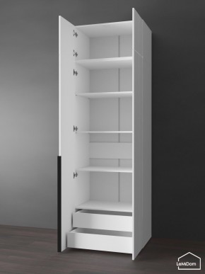 Шкаф с антресолью Linnea MHR-2A-4 2450х800х510 (Белый-М 11.1.2) в Добрянке - dobryanka.ok-mebel.com | фото 5