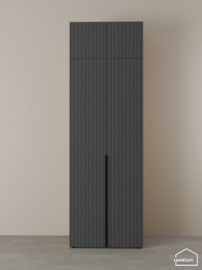 Шкаф с антресолью Linnea MHR-2A-4 2450х800х510 (ДВ-М 11.1.25) в Добрянке - dobryanka.ok-mebel.com | фото