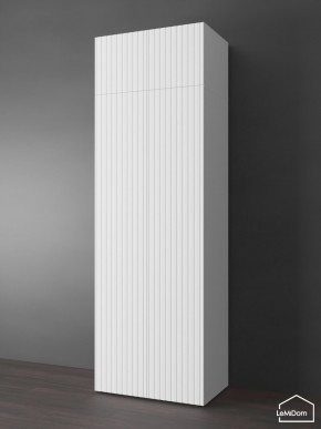 Шкаф с антресолью Linnea MHR-2POA-1 2450х800х510 (Белый-М 11.1.2) в Добрянке - dobryanka.ok-mebel.com | фото