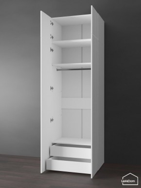 Шкаф с антресолью Linnea MHR-2POA-3 2450х800х510 (Белый-М 11.1.1) в Добрянке - dobryanka.ok-mebel.com | фото 6
