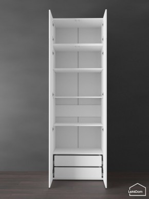 Шкаф с антресолью Linnea MHR-2POA-4 2450х800х510 (Белый-М 11.1.1) в Добрянке - dobryanka.ok-mebel.com | фото 6