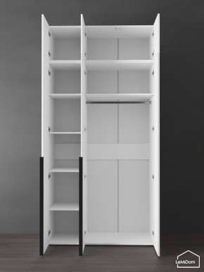 Шкаф с антресолью Linnea MHR-3A-1 2450х1200х510 (Белый-М 11.1.2) в Добрянке - dobryanka.ok-mebel.com | фото 5