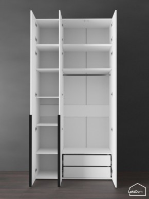 Шкаф с антресолью Linnea MHR-3A-2 2450х1200х510 (Белый-М 11.1.1) в Добрянке - dobryanka.ok-mebel.com | фото 6