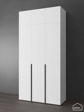 Шкаф с антресолью Linnea MHR-3A-2 2450х1200х510 (Белый-М 11.1.2) в Добрянке - dobryanka.ok-mebel.com | фото