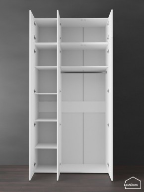 Шкаф с антресолью Linnea MHR-3POA-1 2450х1200х510 (Белый-М 11.1.1) в Добрянке - dobryanka.ok-mebel.com | фото 4