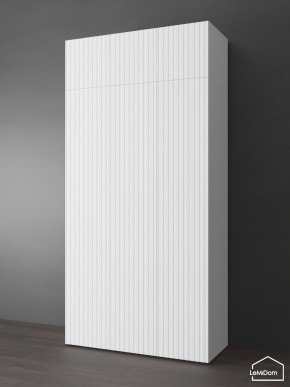 Шкаф с антресолью Linnea MHR-3POA-2 2450х1200х510 (Белый-М 11.1.2) в Добрянке - dobryanka.ok-mebel.com | фото