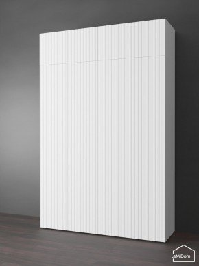 Шкаф с антресолью Linnea MHR-4POA-1 2450х1600х510 (Белый-М 11.1.2) в Добрянке - dobryanka.ok-mebel.com | фото