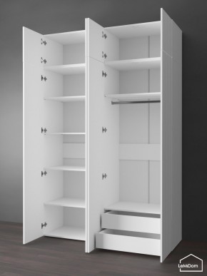 Шкаф с антресолью Linnea MHR-4POA-2 2450х1600х510 (Белый-М 11.1.2) в Добрянке - dobryanka.ok-mebel.com | фото 6