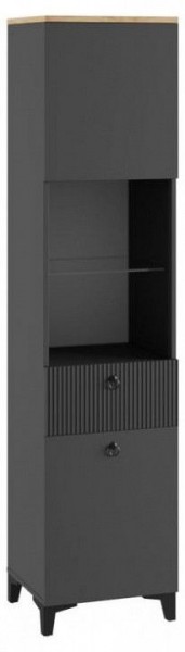 Шкаф-витрина Ника в Добрянке - dobryanka.ok-mebel.com | фото