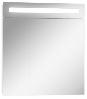 Шкаф-зеркало Аврора 65 с подсветкой LED Домино (DV8006HZ) в Добрянке - dobryanka.ok-mebel.com | фото