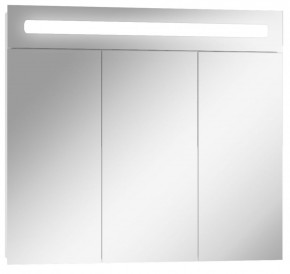Шкаф-зеркало Аврора 80 с подсветкой LED Домино (DV8009HZ) в Добрянке - dobryanka.ok-mebel.com | фото 1
