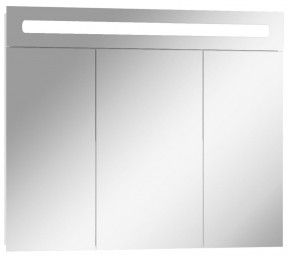 Шкаф-зеркало Аврора 85 с подсветкой LED Домино (DV8010HZ) в Добрянке - dobryanka.ok-mebel.com | фото 1