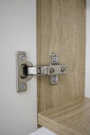 Шкаф-зеркало Мечта 60 Дуб сонома АЙСБЕРГ (DM2319HZ) в Добрянке - dobryanka.ok-mebel.com | фото 6