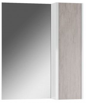 Шкаф-зеркало Uno 60 Дуб серый левый/правый Домино (DU1503HZ) в Добрянке - dobryanka.ok-mebel.com | фото