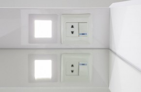 Шкаф-зеркало Uno 60 Дуб ВОТАН правый Домино (DU1512HZ) в Добрянке - dobryanka.ok-mebel.com | фото 9
