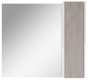 Шкаф-зеркало Uno 80 Дуб серый левый/правый Домино (DU1504HZ) в Добрянке - dobryanka.ok-mebel.com | фото 5
