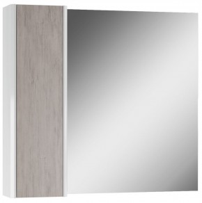 Шкаф-зеркало Uno 80 Дуб серый левый/правый Домино (DU1504HZ) в Добрянке - dobryanka.ok-mebel.com | фото 6