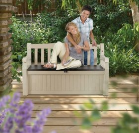 Скамья - сундук EDEN GARDEN BENCH 265 L в Добрянке - dobryanka.ok-mebel.com | фото 4