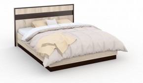 Спальня Эшли Кровать 160 с подъемным механизмом Венге/Дуб сонома в Добрянке - dobryanka.ok-mebel.com | фото
