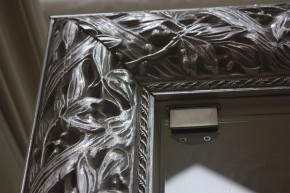 Спальный гарнитур Тиффани Premium черная/серебро в Добрянке - dobryanka.ok-mebel.com | фото 4