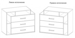 Спальный гарнитур Юнона (вариант-2) в Добрянке - dobryanka.ok-mebel.com | фото 4