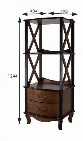 Стеллаж комбинированный Джульетта Л в Добрянке - dobryanka.ok-mebel.com | фото 4