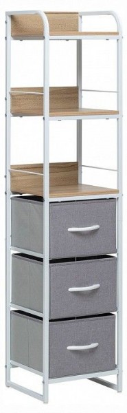 Стеллаж комбинированный Ноа в Добрянке - dobryanka.ok-mebel.com | фото