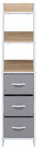 Стеллаж комбинированный Ноа в Добрянке - dobryanka.ok-mebel.com | фото 2