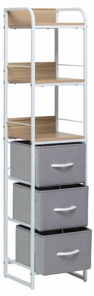 Стеллаж комбинированный Ноа в Добрянке - dobryanka.ok-mebel.com | фото 4