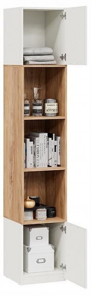 Стеллаж комбинированный Стелла в Добрянке - dobryanka.ok-mebel.com | фото 3